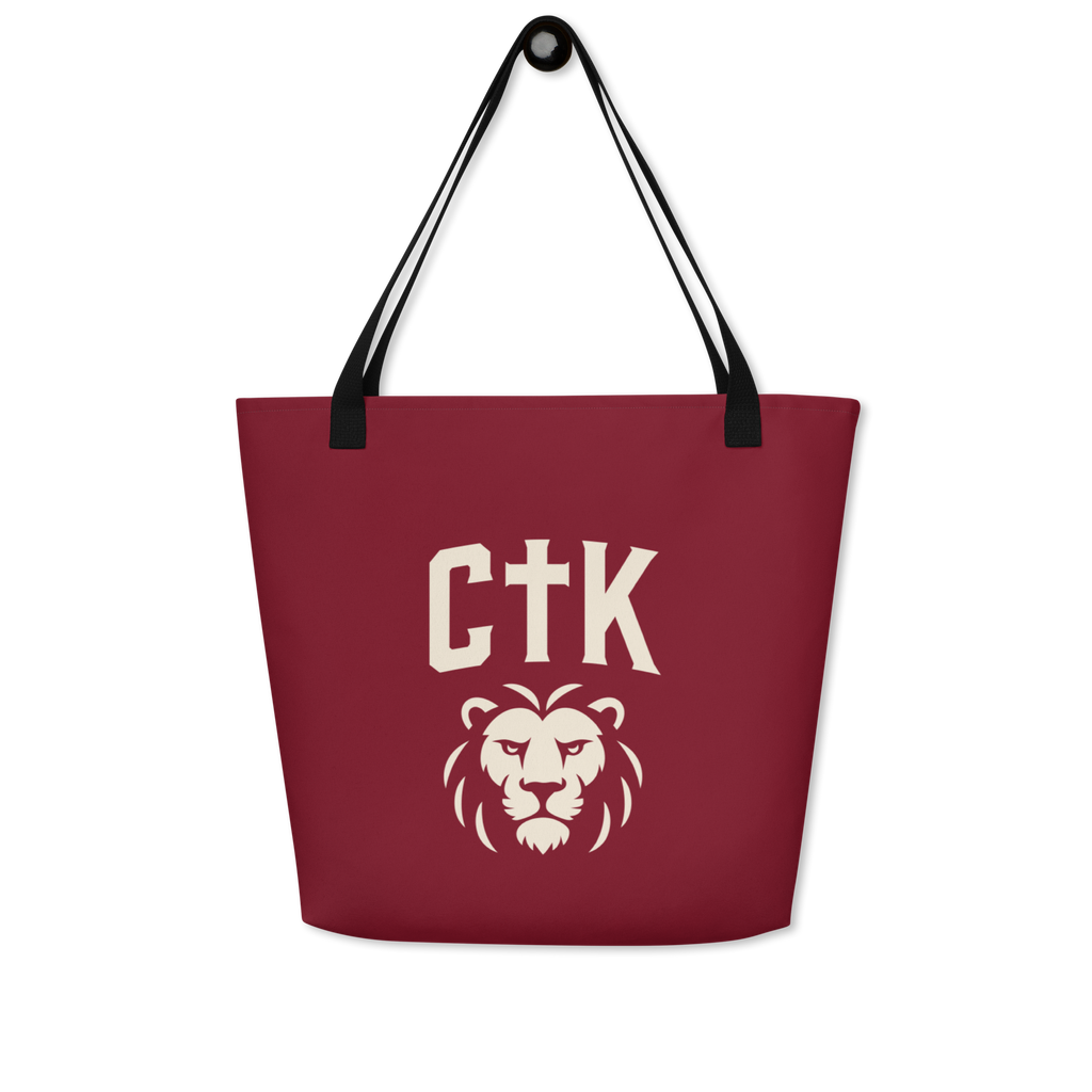 CTK Lions Large Tote Bag