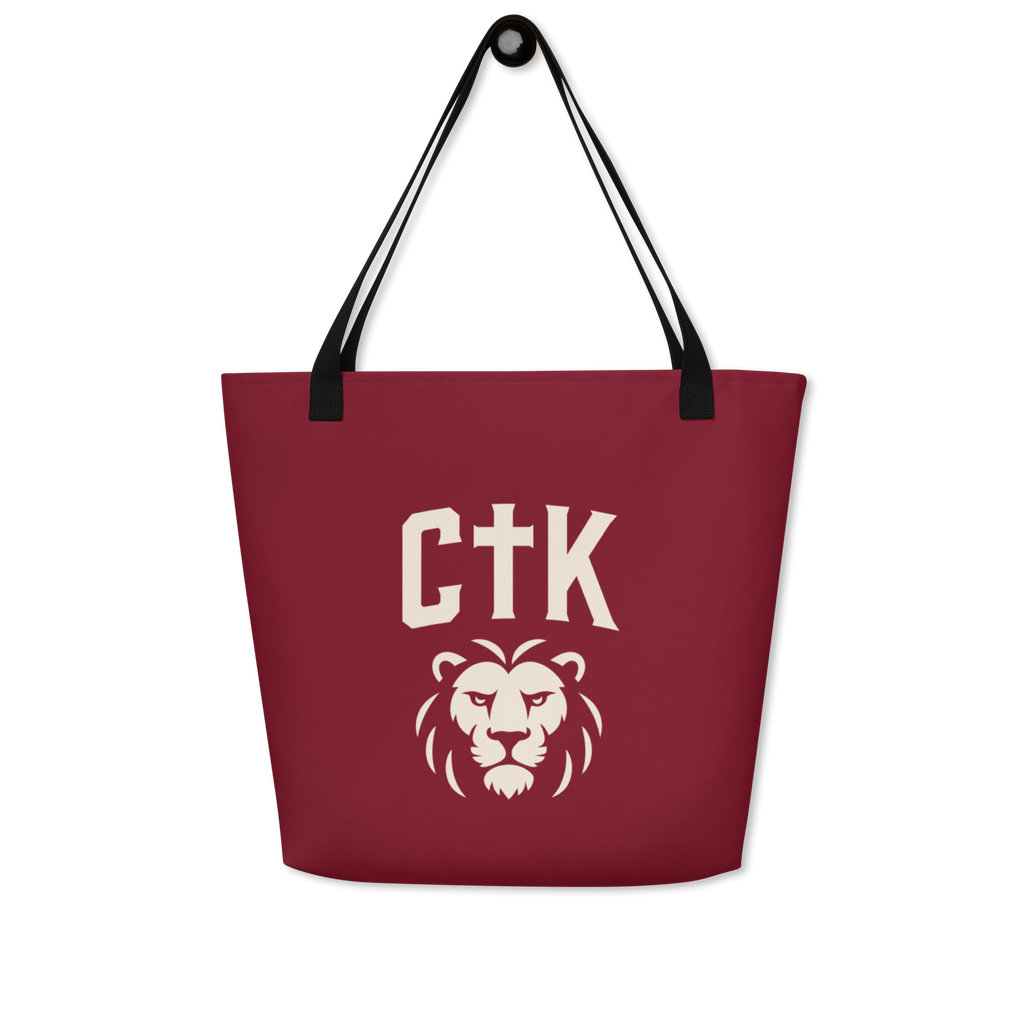 CTK Lions Large Tote Bag