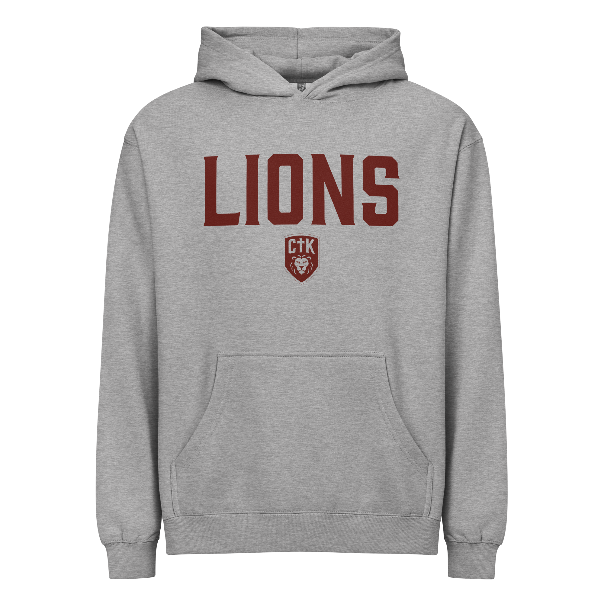 Bold Lions Cotton Heritage Box Hoodie