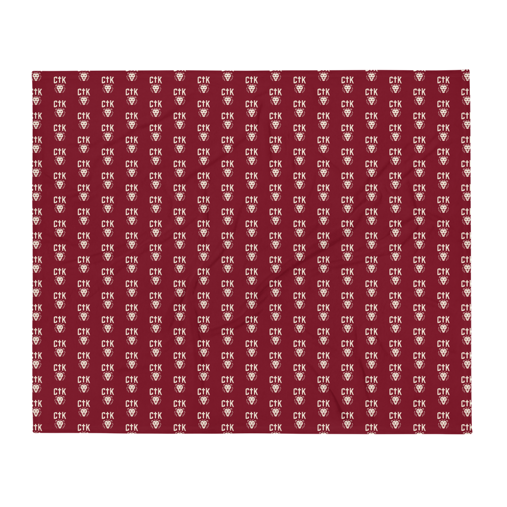 CTK Lions Throw Blanket