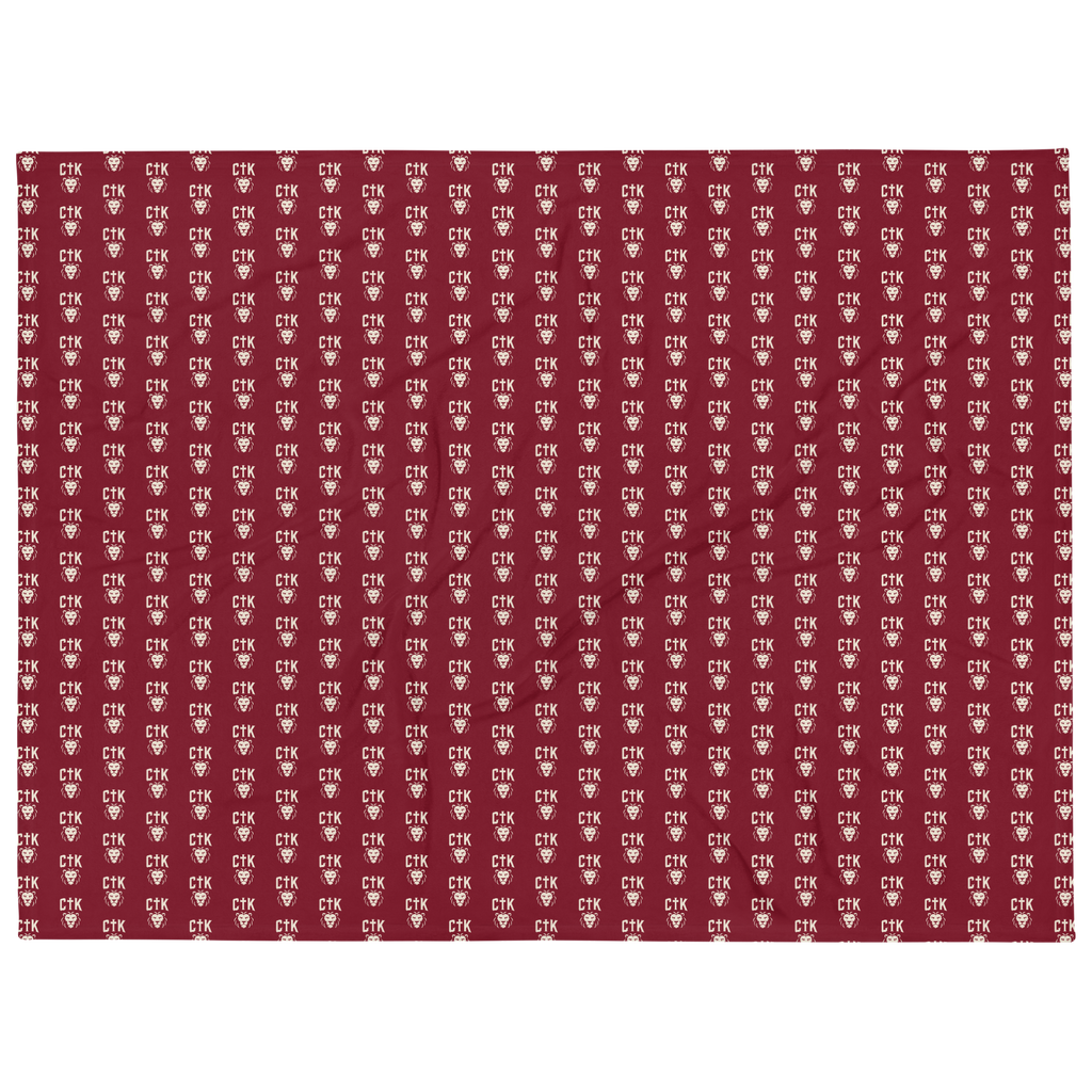 CTK Lions Throw Blanket