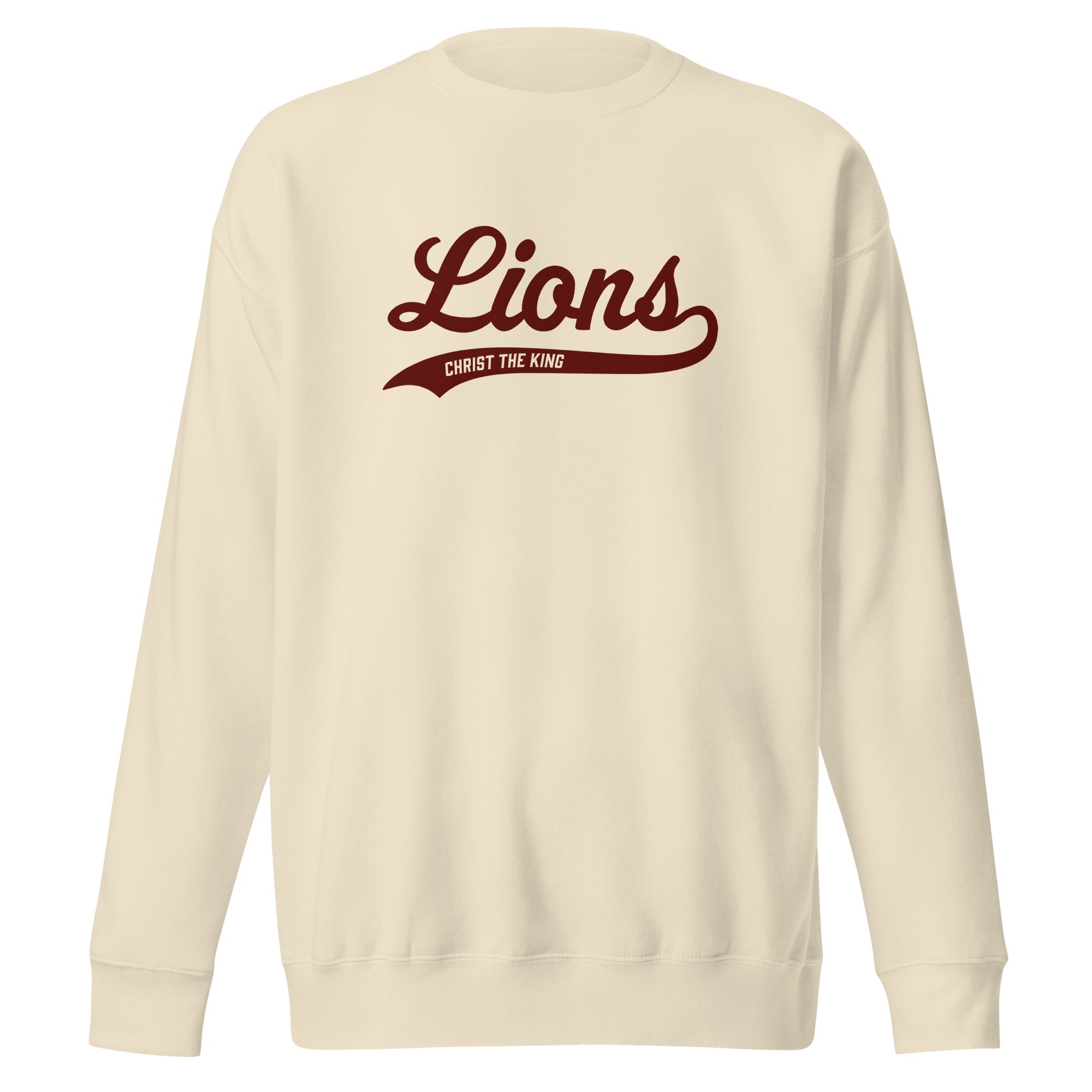 Lions Script Cotton Heritage Sweatshirt