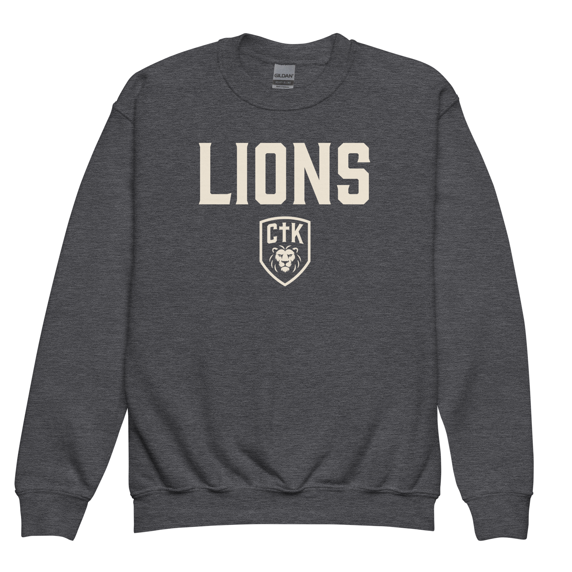 Bold Lions Youth Crew Neck