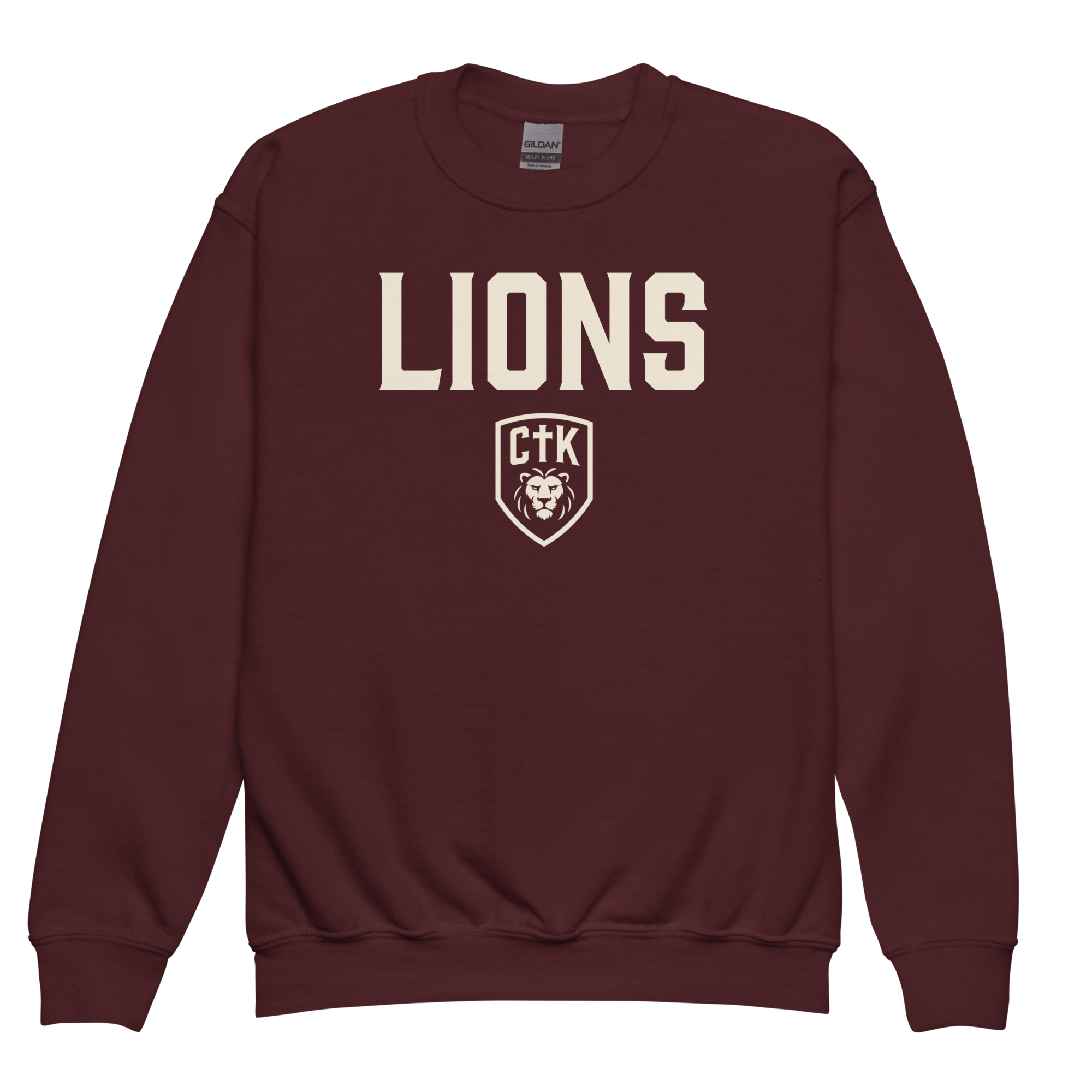 Bold Lions Youth Crew Neck